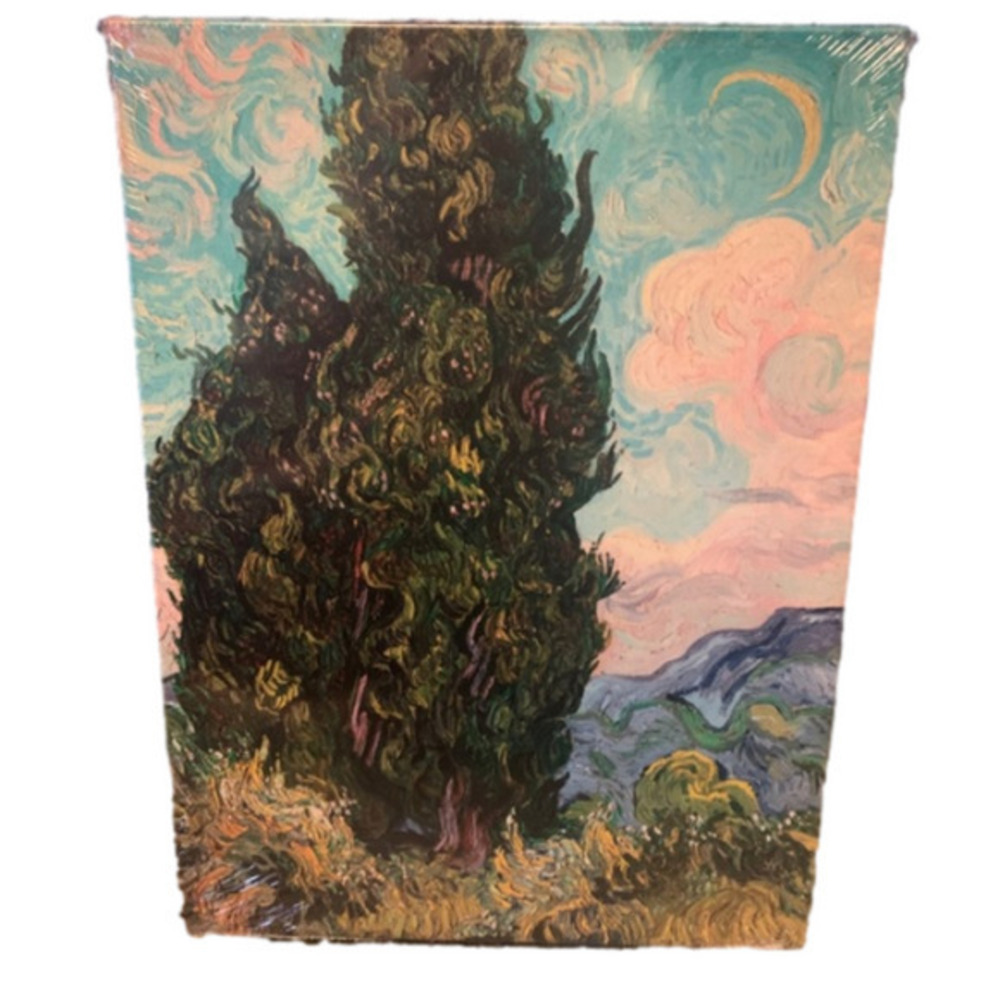 Van‎ Gogh Cypress Trees Art Print